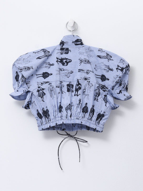 CROPPED FOOTBALL HEART SHIRT_EVOLUTION OF MEN